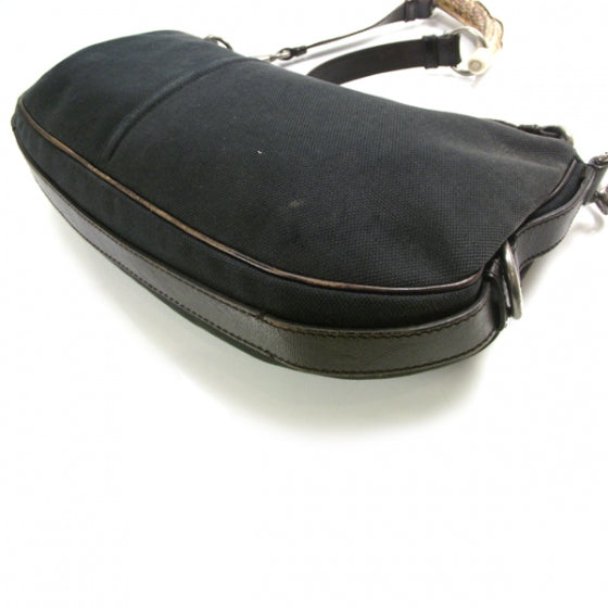 Canvas Mombasa Horn Shoulder Bag