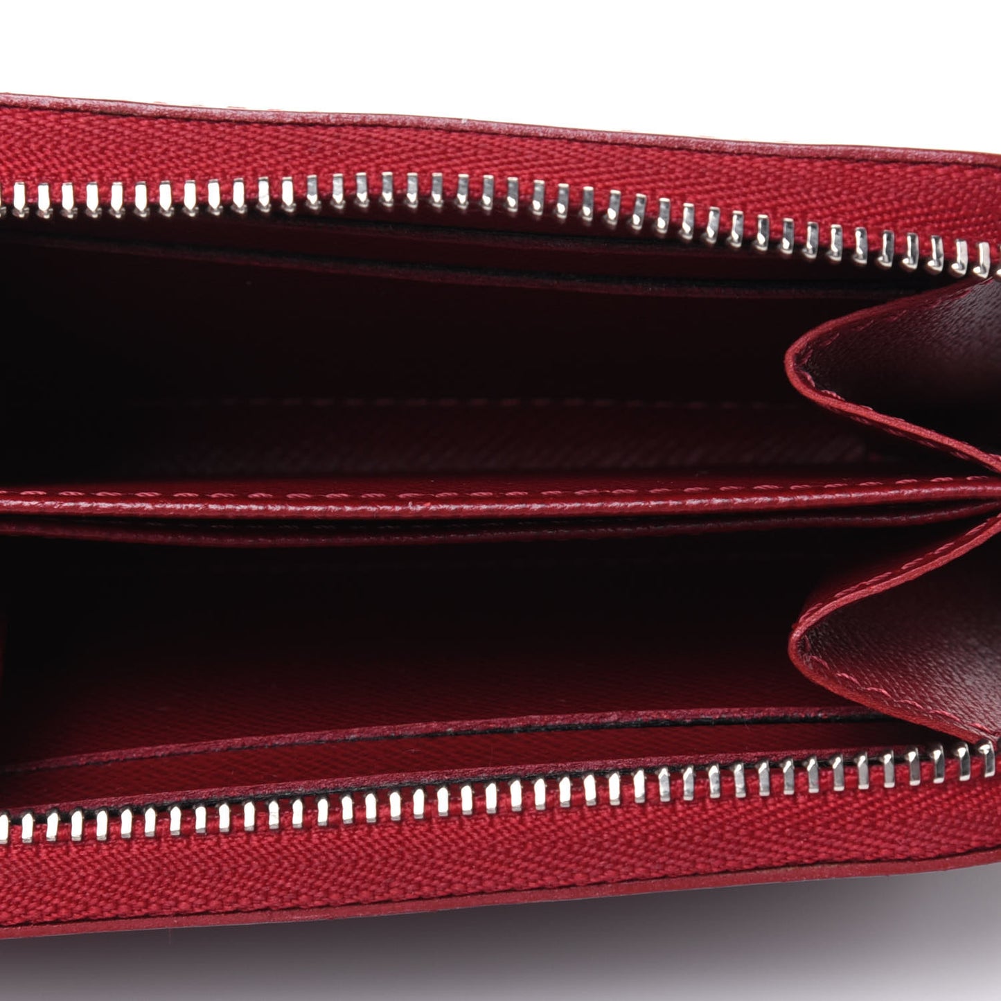 Epi Zippy Coin Purse Rubis