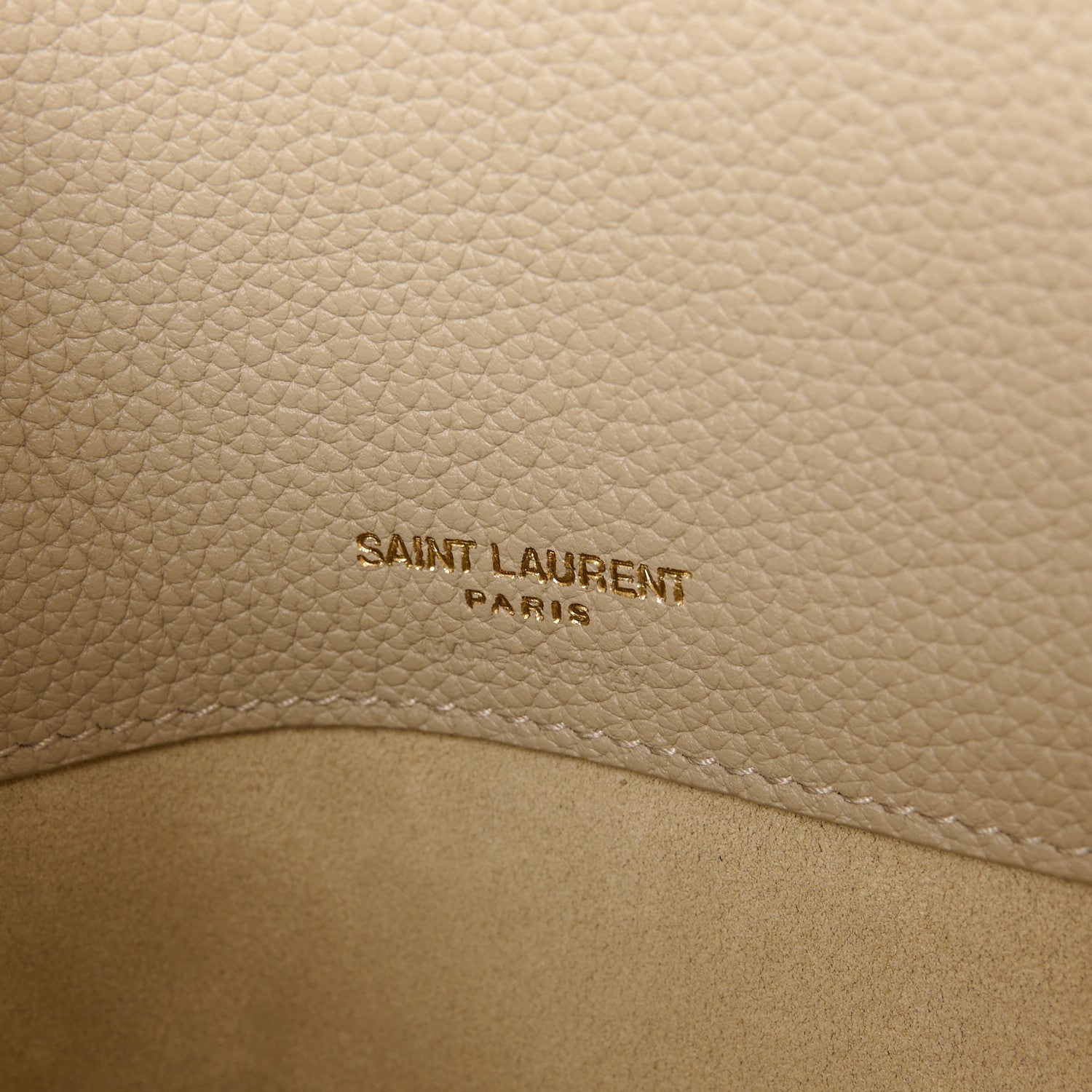 Saint Laurent Grained Calfskin Baby Sac De Jour Souple Sea Salt 6 of 12