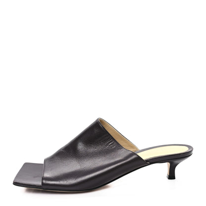 Bottega Veneta Lambskin Stretch Mule 40mm Sandals  39.5 Brown 1 of 8