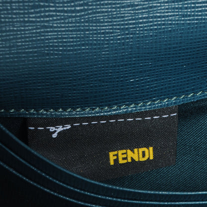 Fendi Vitello Crystal Tooth Monster Continental Wallet Oceano Multicolor 7 of 10