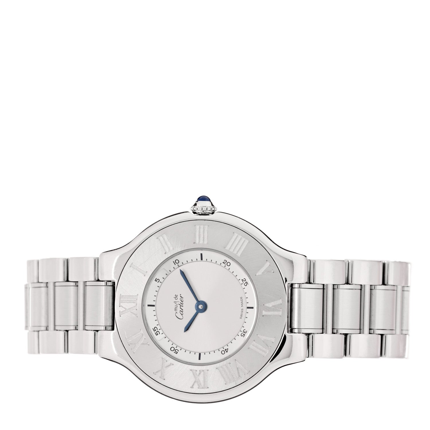Cartier Stainless Steel 31mm Must De 21 Quartz Watch 2 of 5