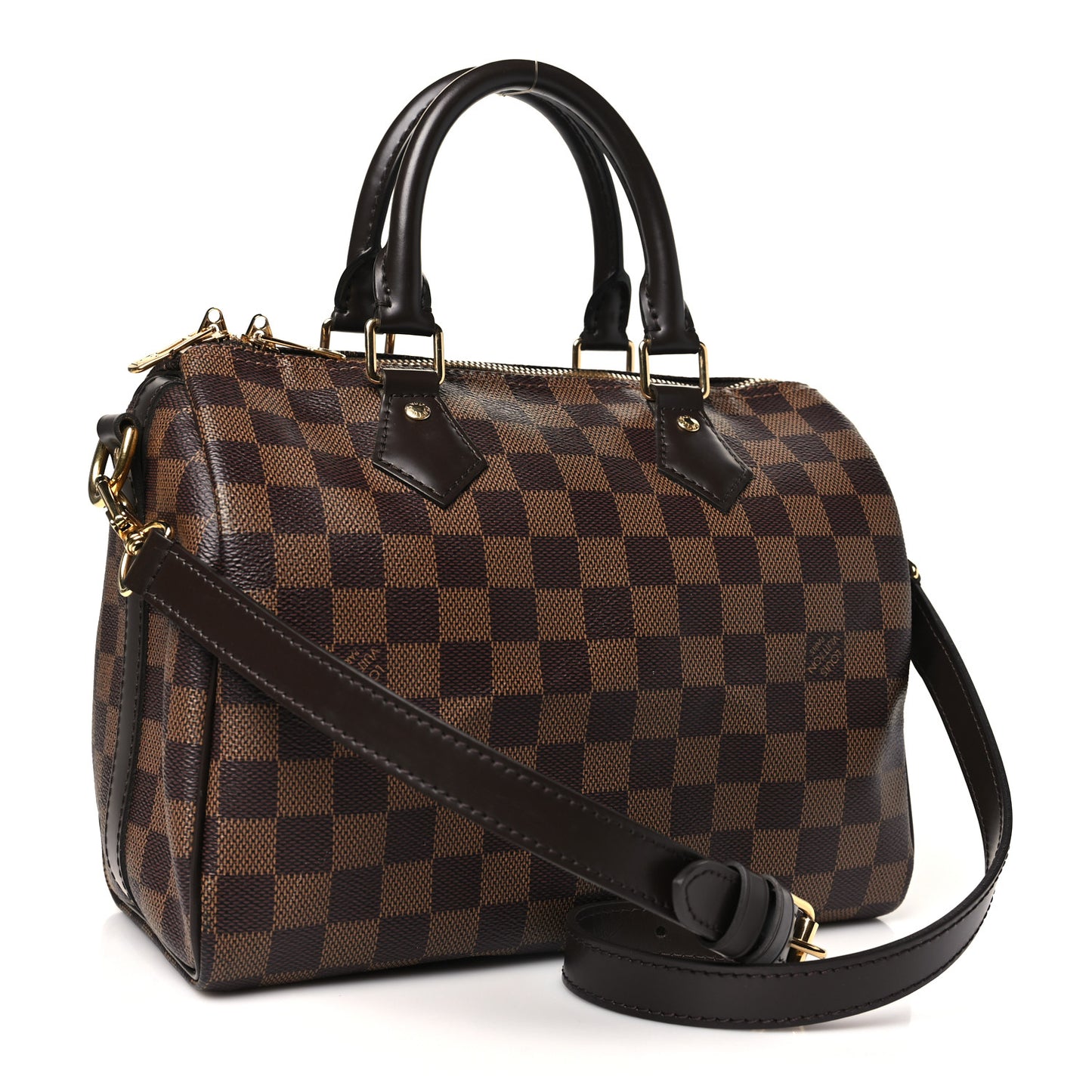 Damier Ebene Speedy Bandouliere 25