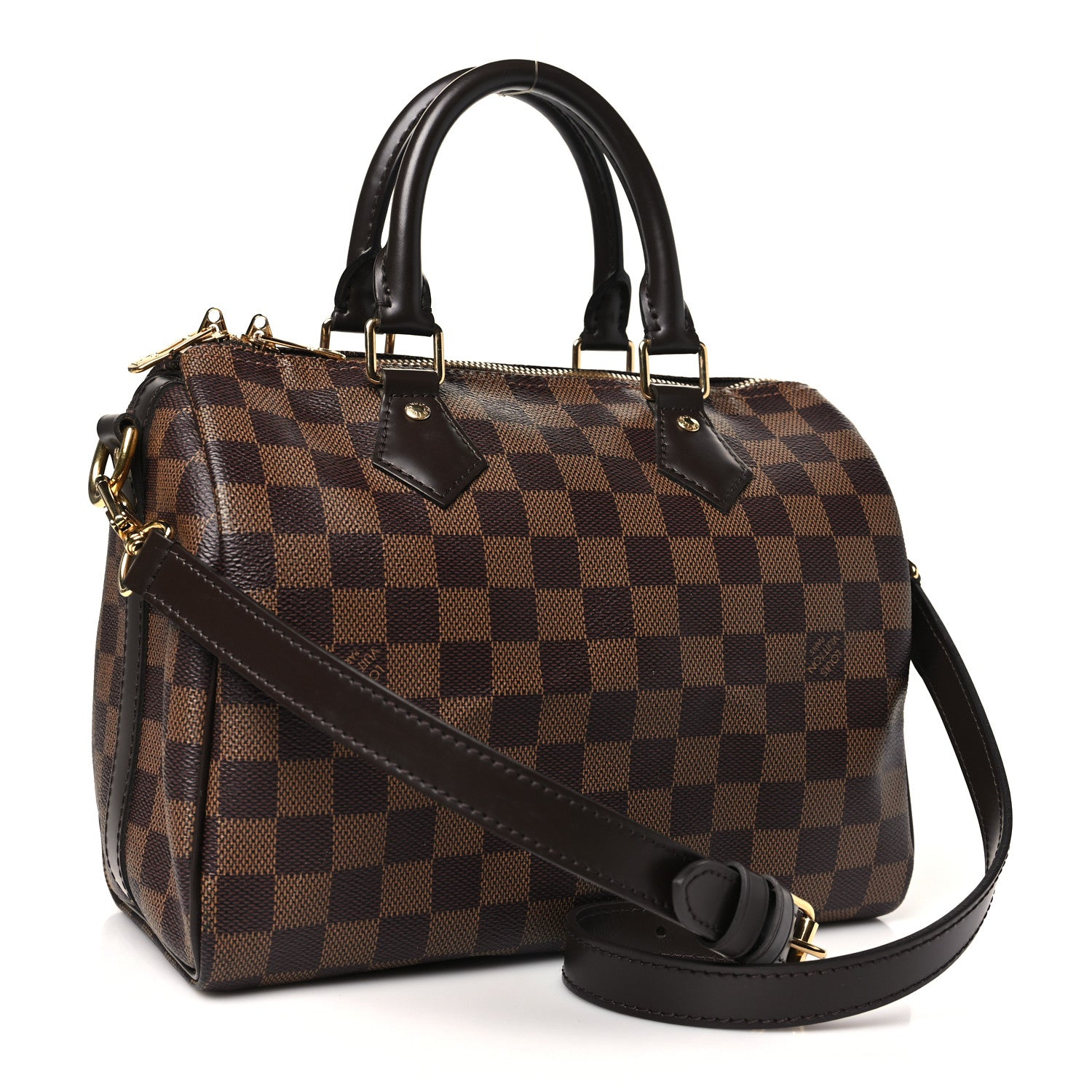 Louis Vuitton Damier Ebene Speedy Bandouliere 25 3 of 10