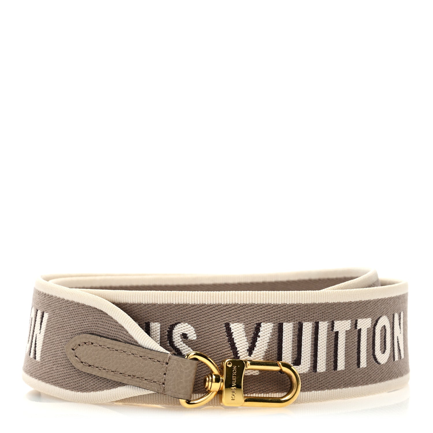 Louis Vuitton Jacquard Diane Shoulder Strap Tourterelle Creme 1 of 4