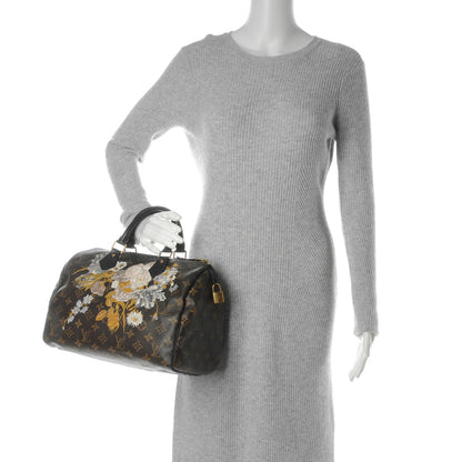 Louis Vuitton Monogram Fleur de Baroque Speedy 30 2 of 10
