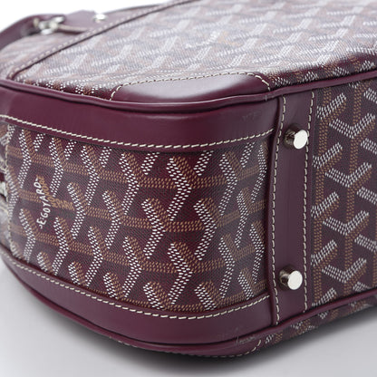 Goyard Goyardine Saint Jeanne MM Bowler Burgundy 5 of 8