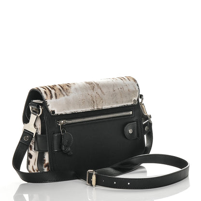 Proenza Schouler Calf Hair Leopard Print Mini PS11 Classic Shoulder Bag Black 3 of 6
