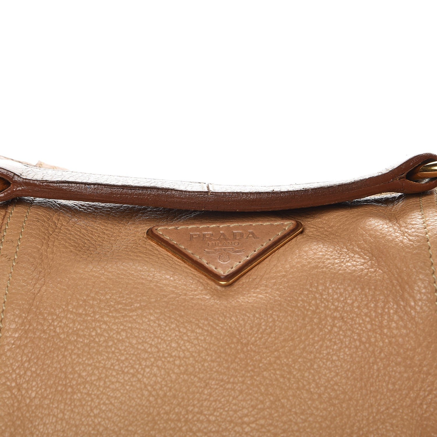 Prada Vitello Daino Hobo Sabbia 10 of 18