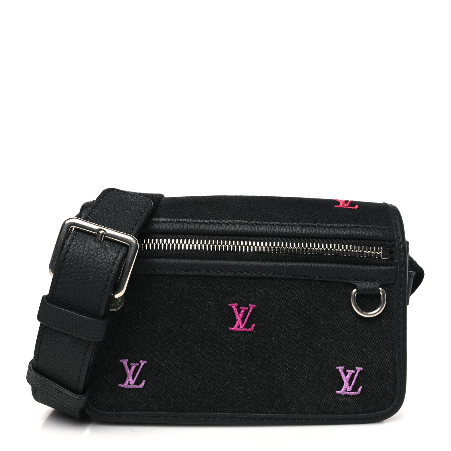 Louis Vuitton Denim Blason Monogram Bosphore Wearable Wallet Gradient Orange 1 of 8