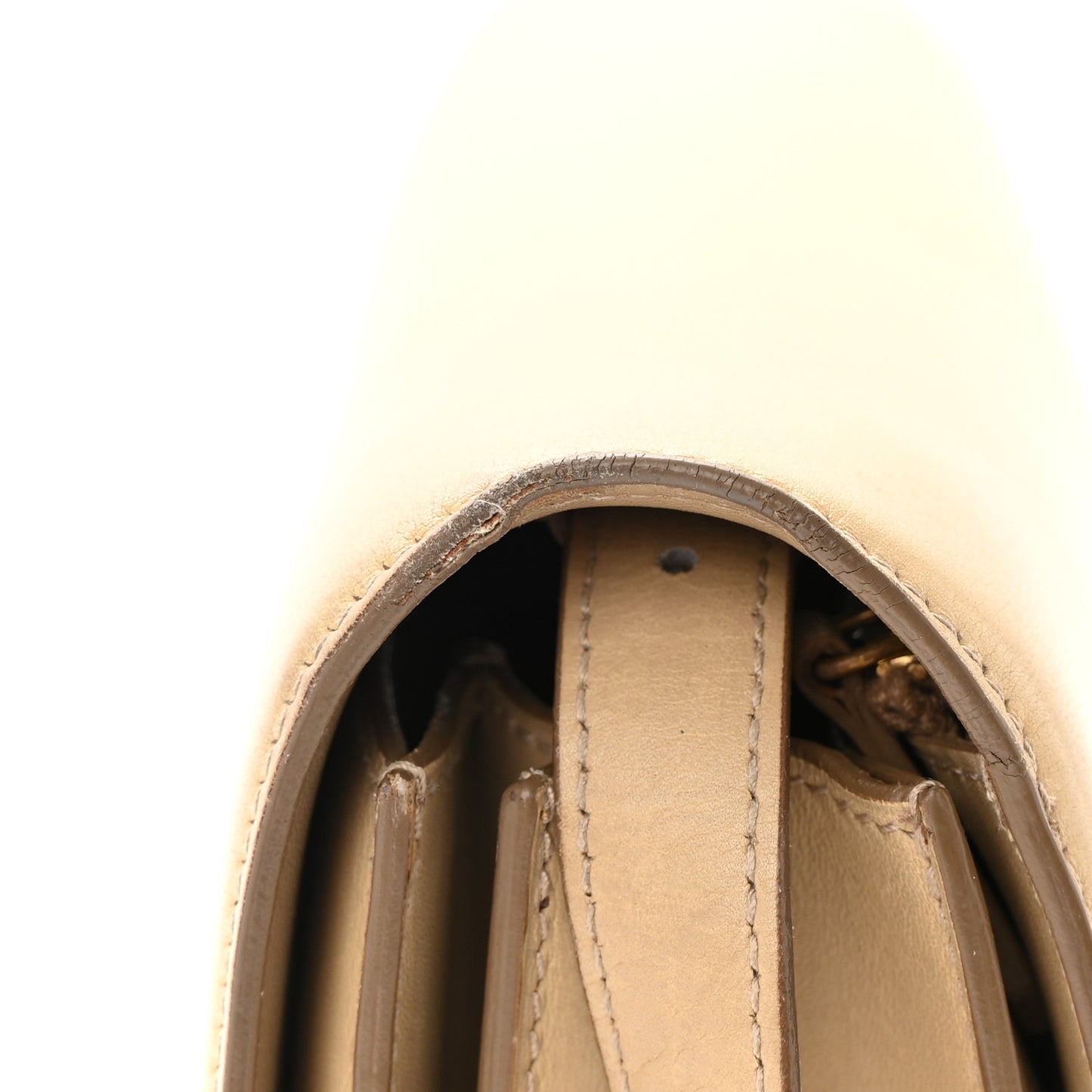 Box Calfskin Medium Classic Box Flap Bag Powder