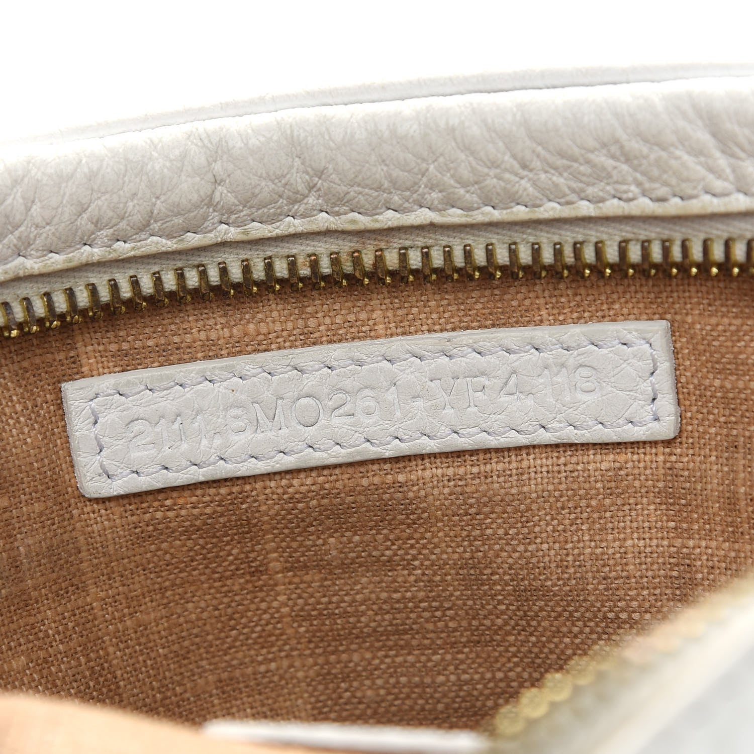 Fendi Cuoio Romano Selleria Crossbody White 7 of 11