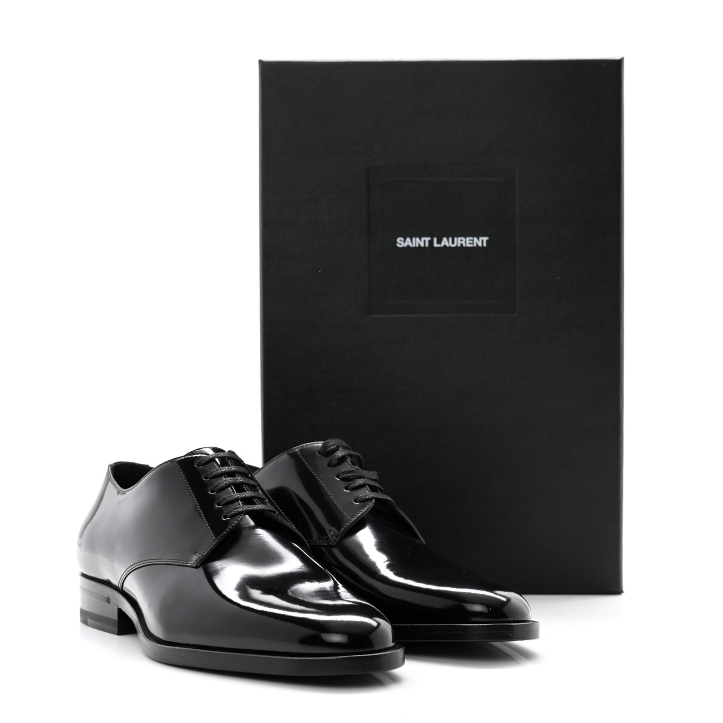 Patent Calfskin Montaigne 25 Uniform 36 Black