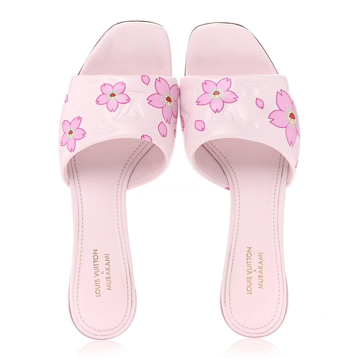 Louis Vuitton LV X TM Lambskin Neo 6AM Mules 39 Light Pink 2 of 12