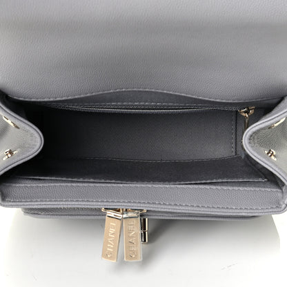 Chanel Caviar Quilted Small Business Affinity Flap Grey 4 of 7