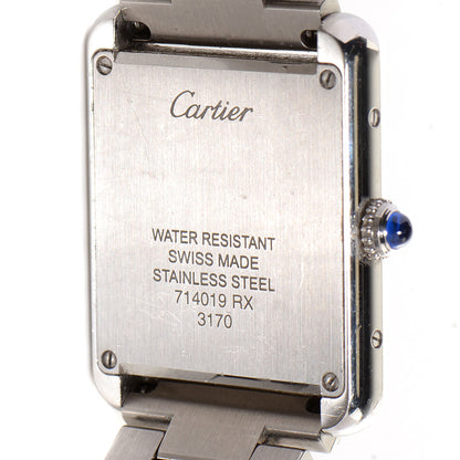 Cartier Stainless Steel 24mm Tank Solo Quartz Watch 4 of 9