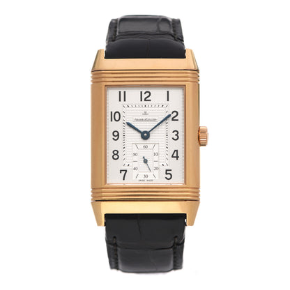 Jaeger-LeCoultre 18K Rose Gold Alligator 30mm Grande Reverso 976 Manual Winding Watch Q3732420 1 of 6