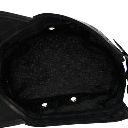 Gucci Monogram Canvas Military Hat L Black 7 of 9