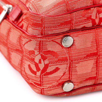 Chanel Nylon Small Travel Tote Red 8 of 9