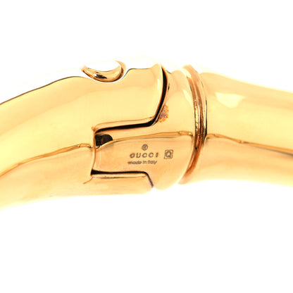 Gucci Metal Bamboo Choker Necklace Gold 4 of 5