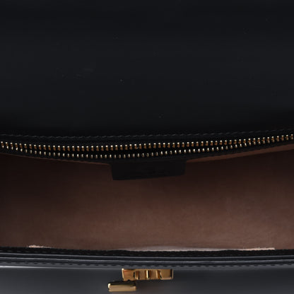 Gucci Calfskin Small Sylvie Shoulder Bag Black 5 of 13