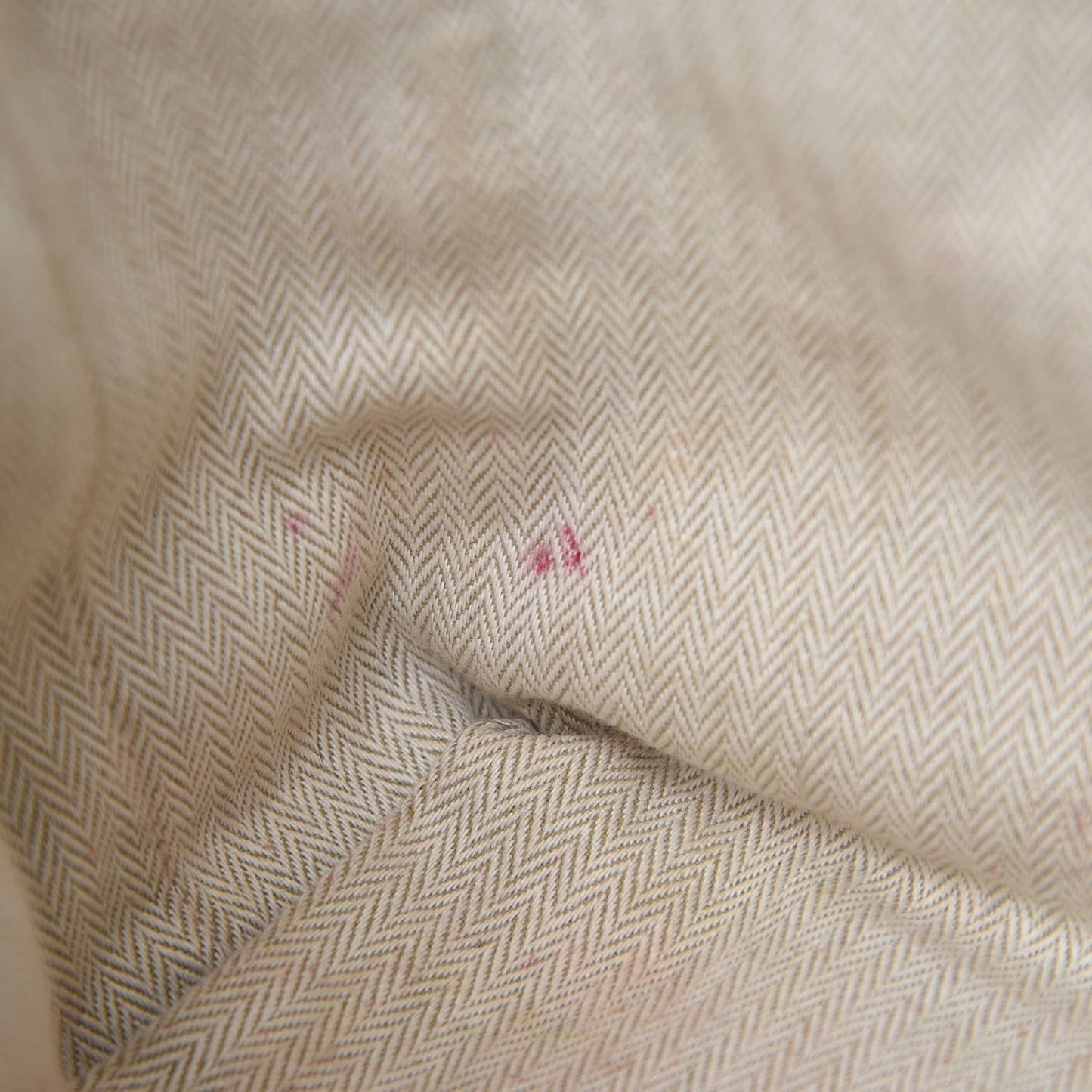 Canvas Barenia Fourbi 25 MM Pouch Naturel Fauve