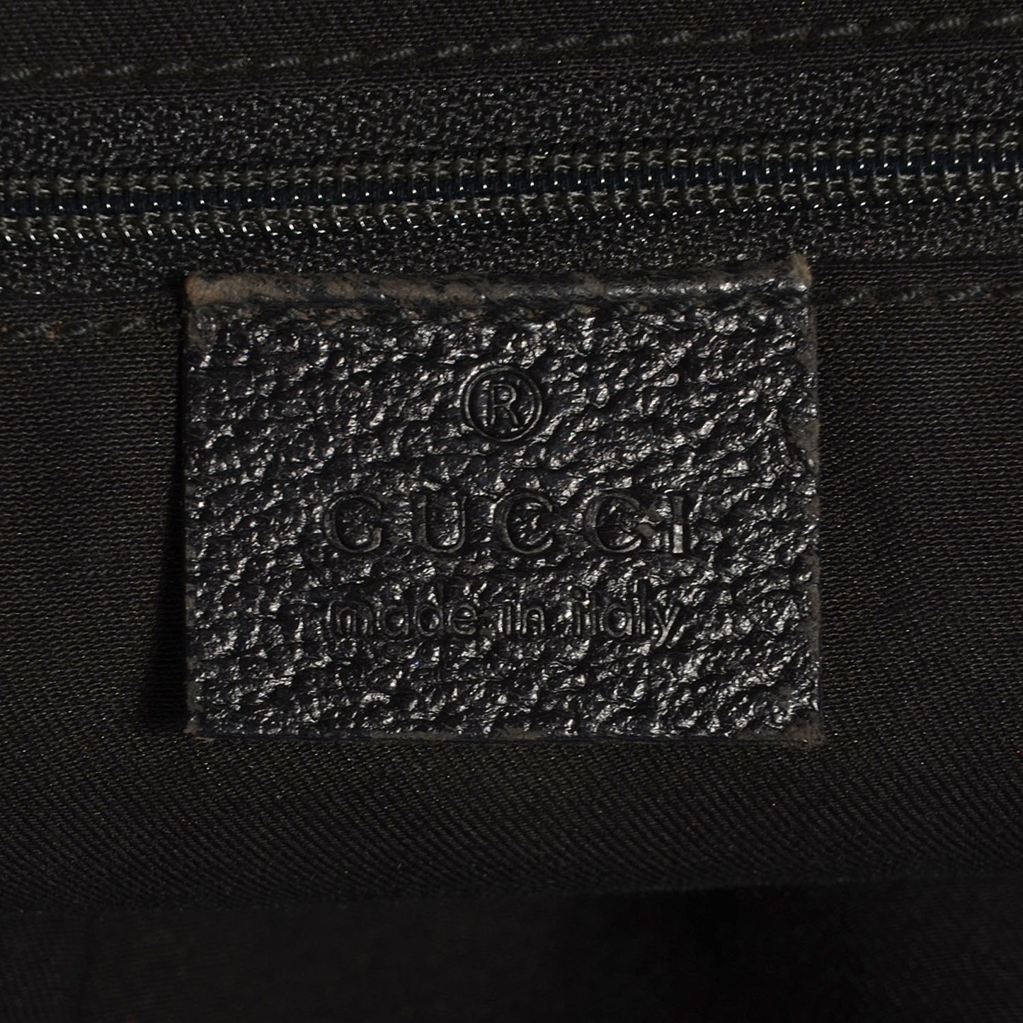 Monogram Medium Abbey Shoulder Bag Black