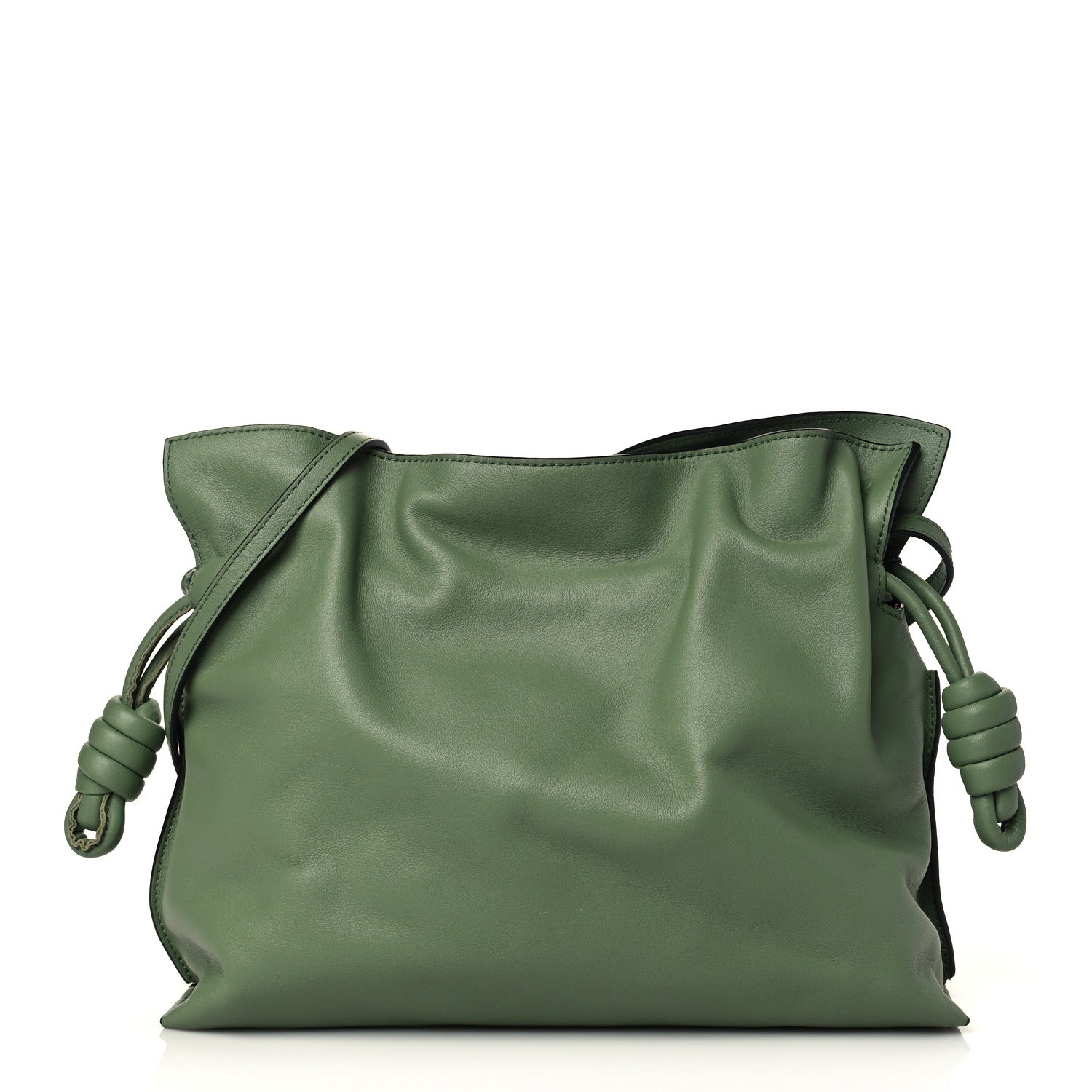 Loewe Calfskin Mini Flamenco Knot Clutch Rosemary 1 of 11