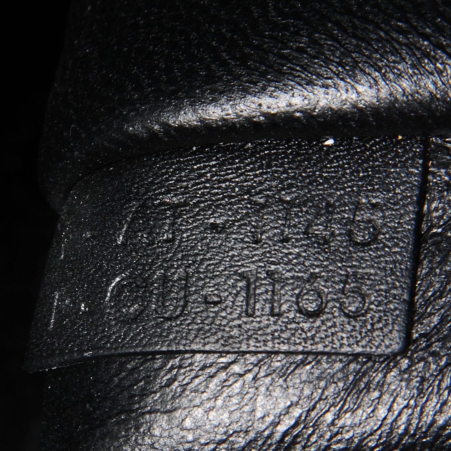 Smooth Calfskin Nano Luggage Black
