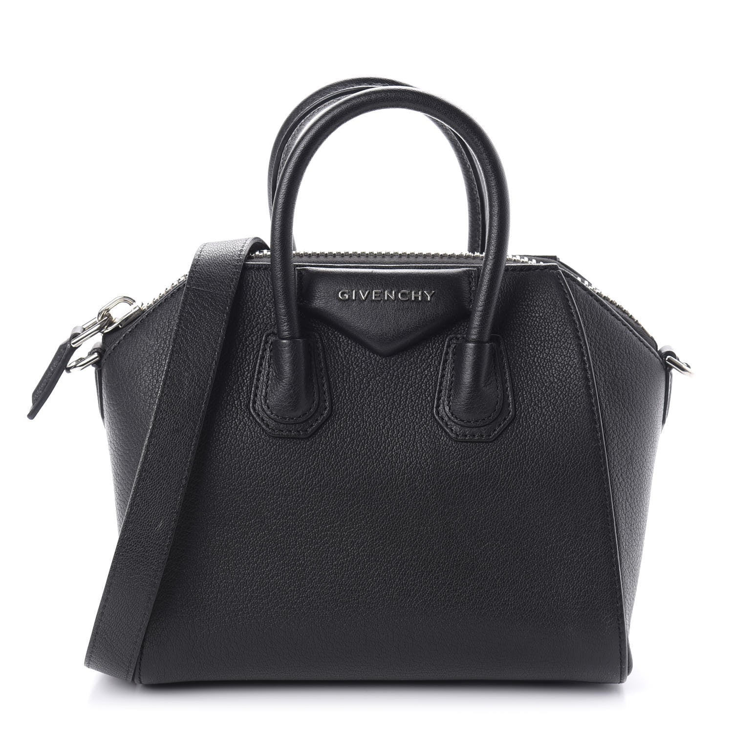 Givenchy Sugar Goatskin Mini Antigona Black 1 of 11