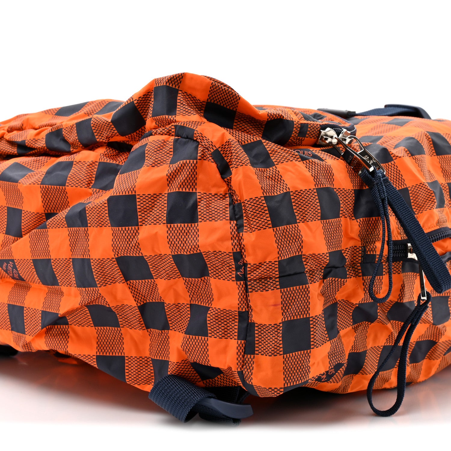 Louis Vuitton Nylon Damier Masai Adventure Practical Backpack Orange 8 of 9