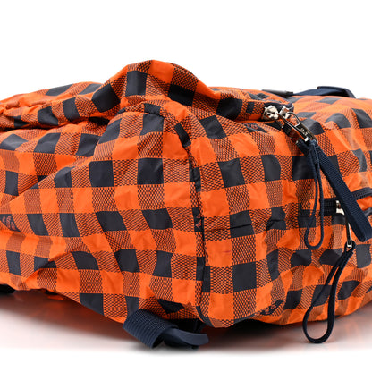 Louis Vuitton Nylon Damier Masai Adventure Practical Backpack Orange 8 of 9