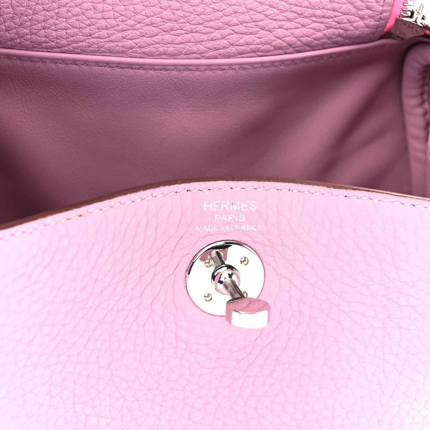 Taurillon Clemence Mini Lindy 20 Mauve Sylvestre