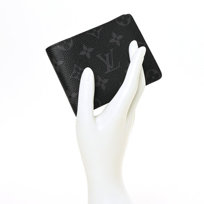 Louis Vuitton Monogram Eclipse Slender Wallet 2 of 6