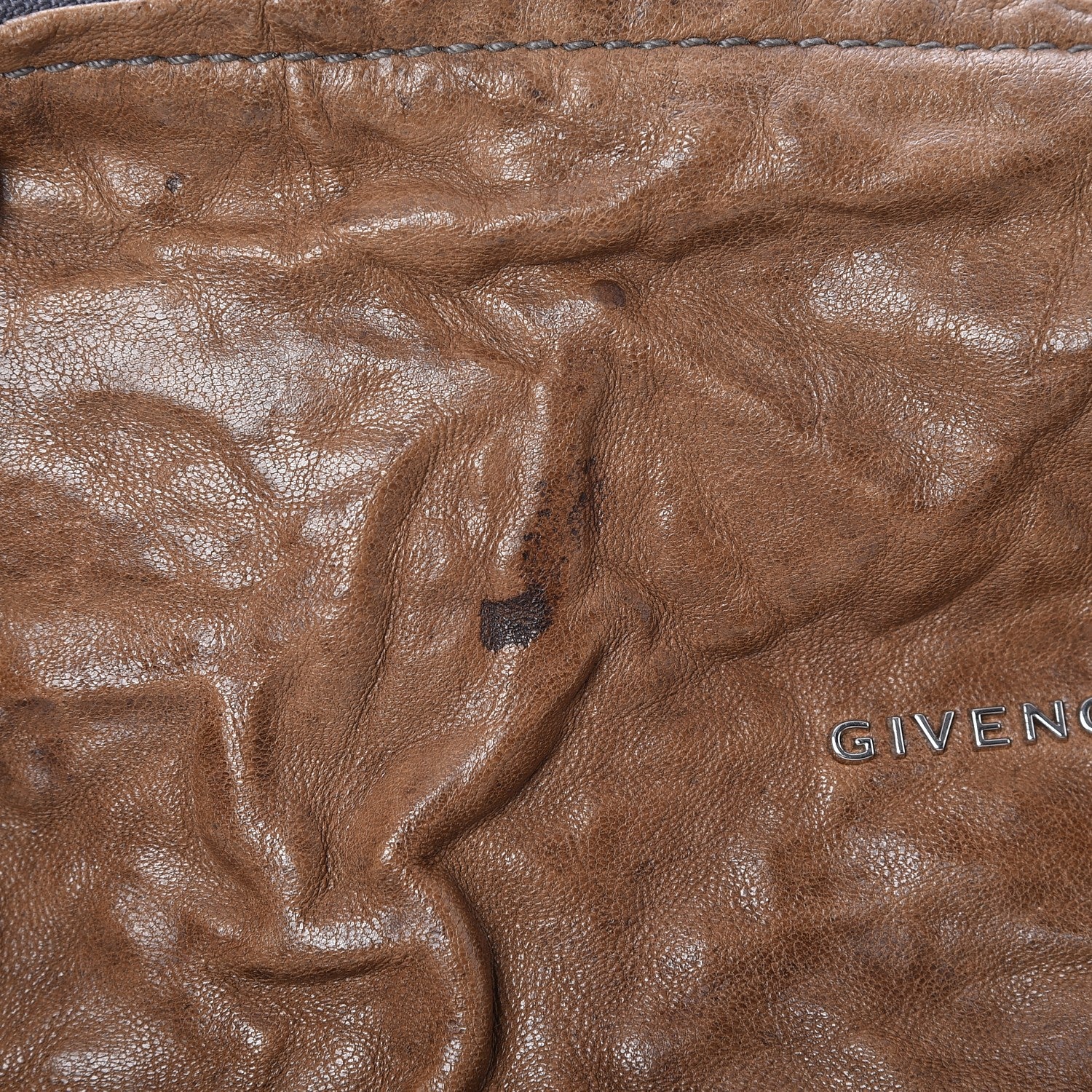 Givenchy Tumbled Sheepskin Medium Pandora Brown 10 of 10