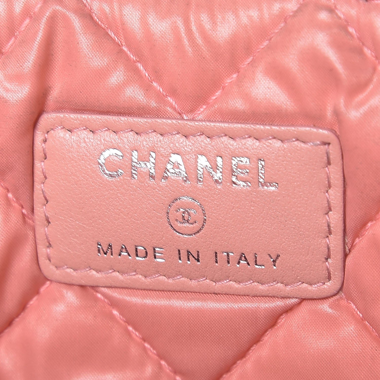 Chanel Canvas Small Deauville Pouch Pink 6 of 9