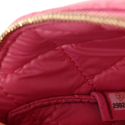 Chanel Caviar Quilted Large Vanity Pouch Pink 7 of 7