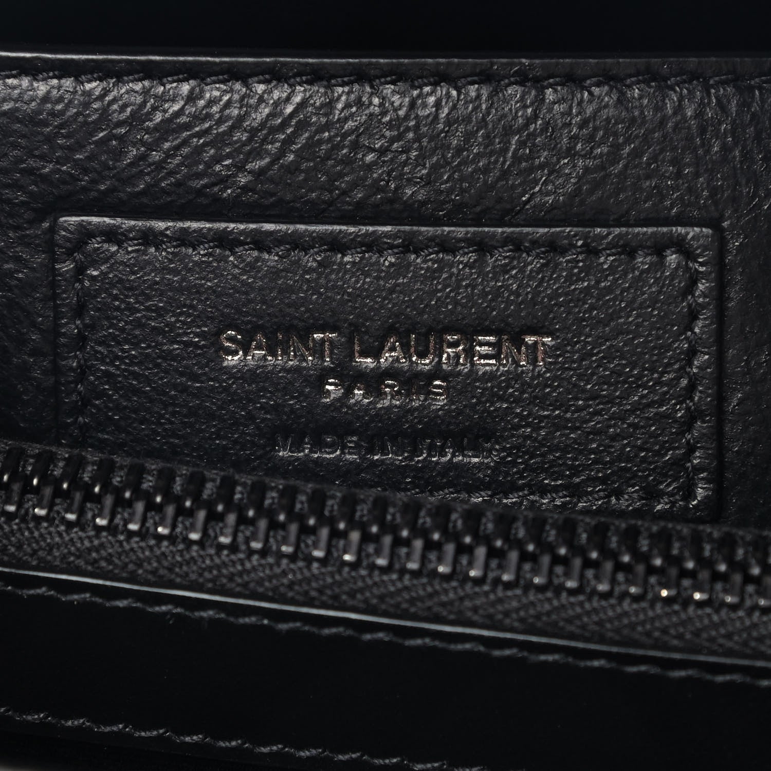 Saint Laurent Calfskin Y Quilted Monogram Small Loulou Chain Satchel Black 7 of 10