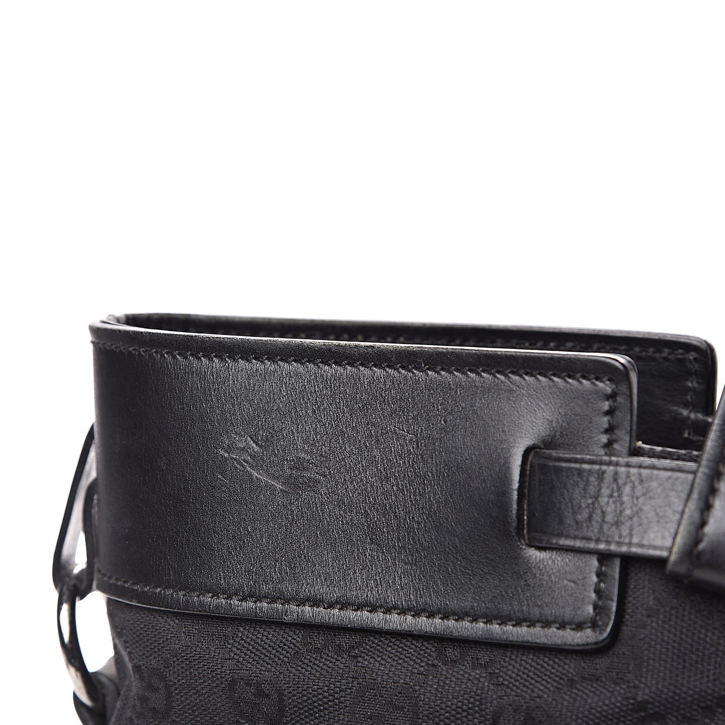 Monogram Large Tote Black