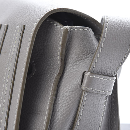 Chloe Calfskin Medium Marcie Round Crossbody Bag Cashmere Grey 12 of 18