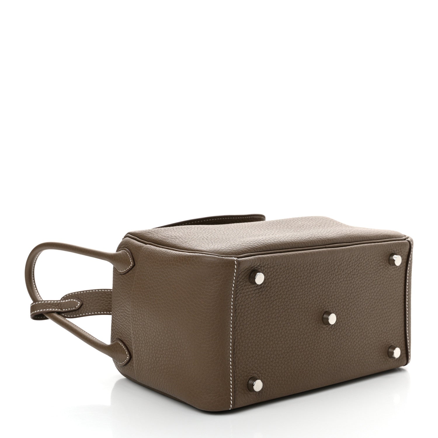 Hermes Taurillon Clemence Lindy 26 Etoupe 4 of 11