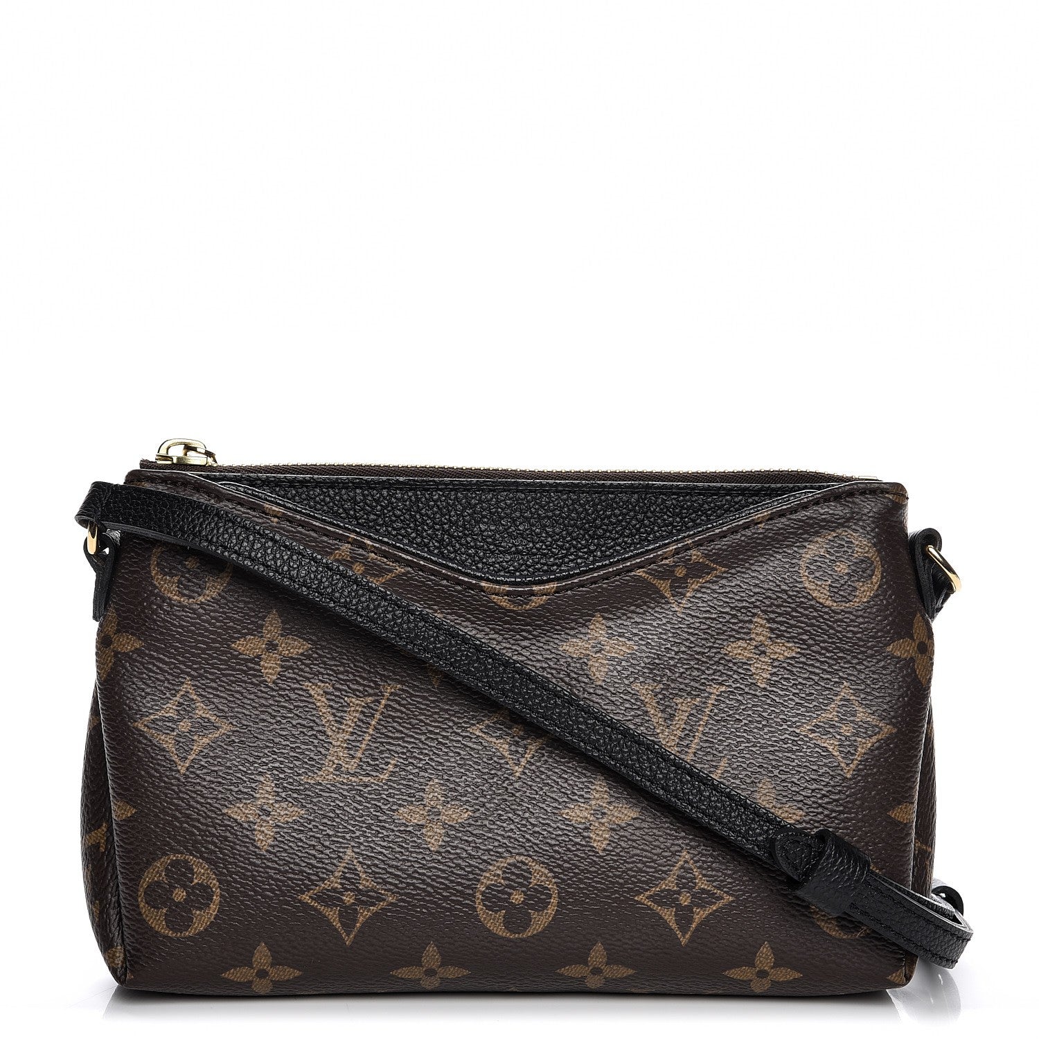 Louis Vuitton Monogram Pallas Crossbody Black 1 of 7