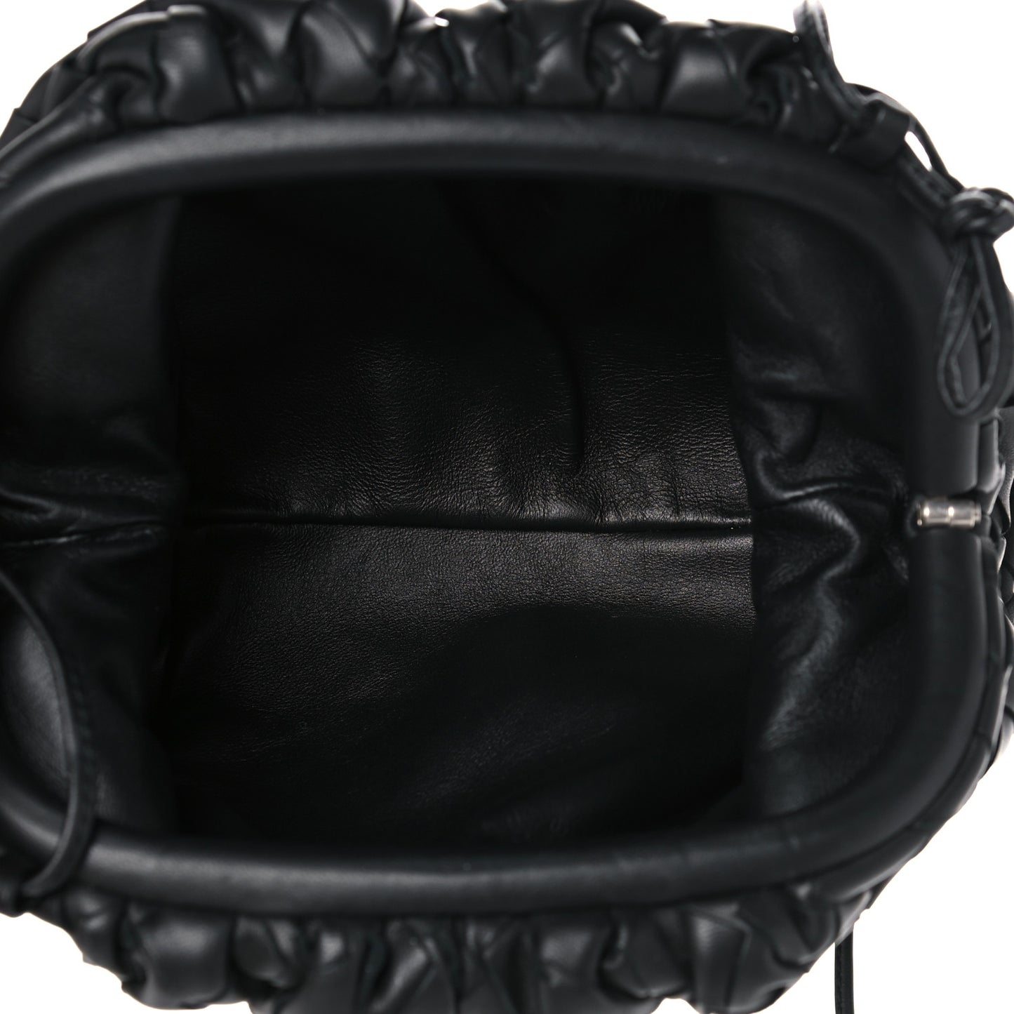 Nappa Intrecciato The Mini Pouch Black