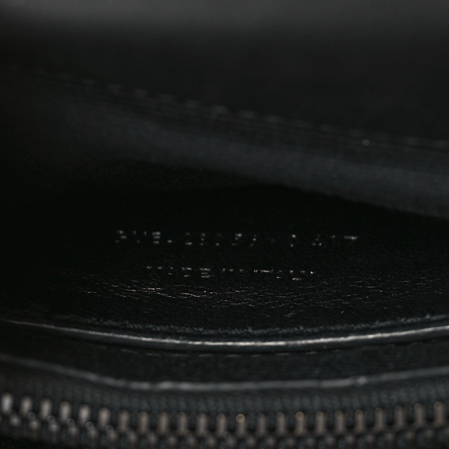 Saint Laurent Sheepskin Matelasse Chevron Monogram Monochrome Medium College Bag Black 7 of 11