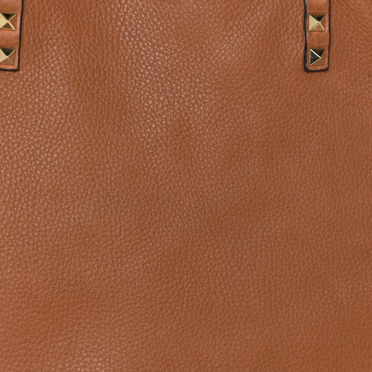 Grained Calfskin Medium Rockstud Reversible Tote Parrot Light Cuir