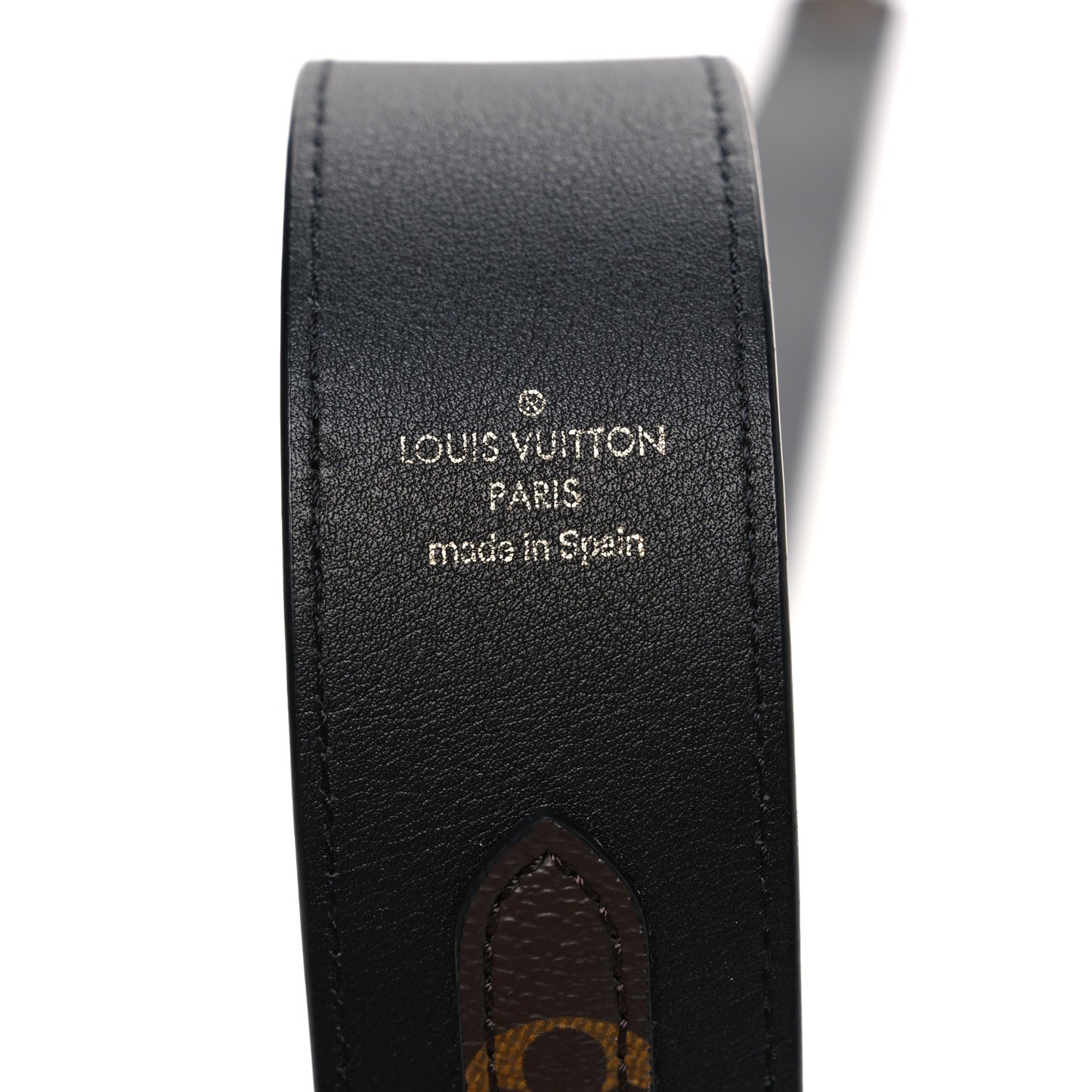 Monogram Bandouliere Shoulder Strap Black