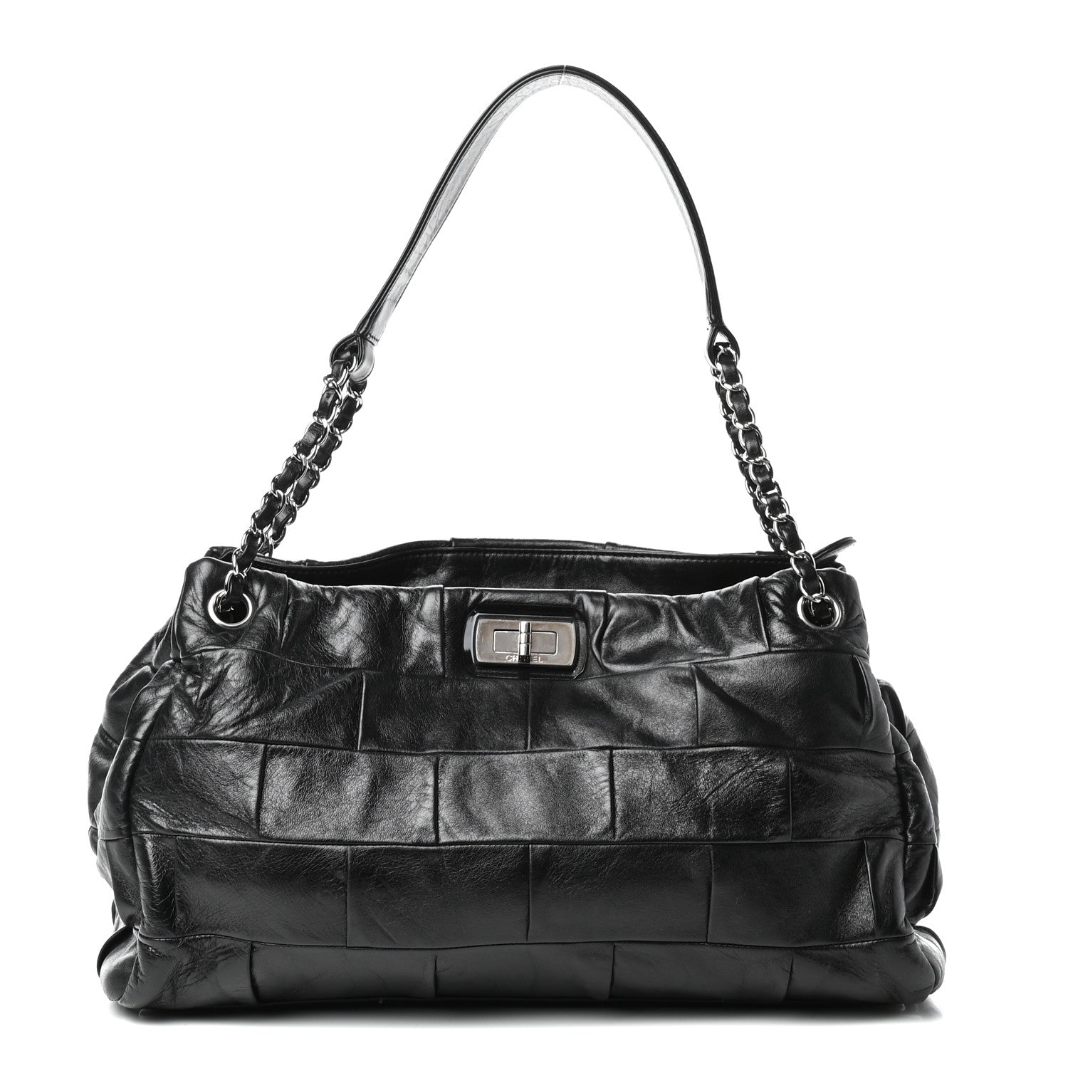 Chanel Lambskin Igloo Shoulder Bag Black 1 of 9