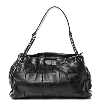 Chanel Lambskin Igloo Shoulder Bag Black 1 of 9