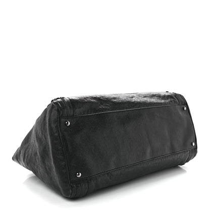 Chanel Glazed Caviar East West Modern Chain Tote Black 4 of 11