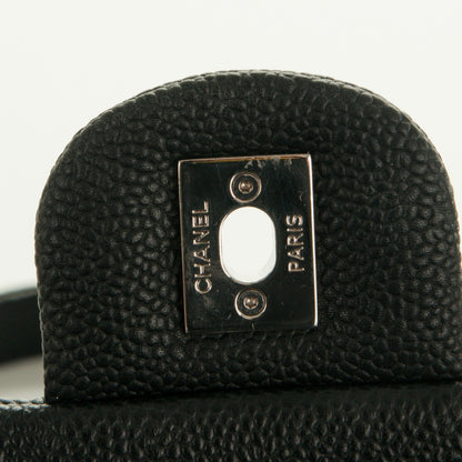 Chanel Caviar Quilted Jumbo Easy Flap Black 7 of 9